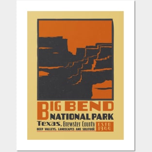 Big Bend National Park Posters and Art